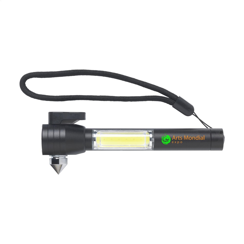 RescueHammer COB Sicherheitshammer - schwarz (± PMS Black)
