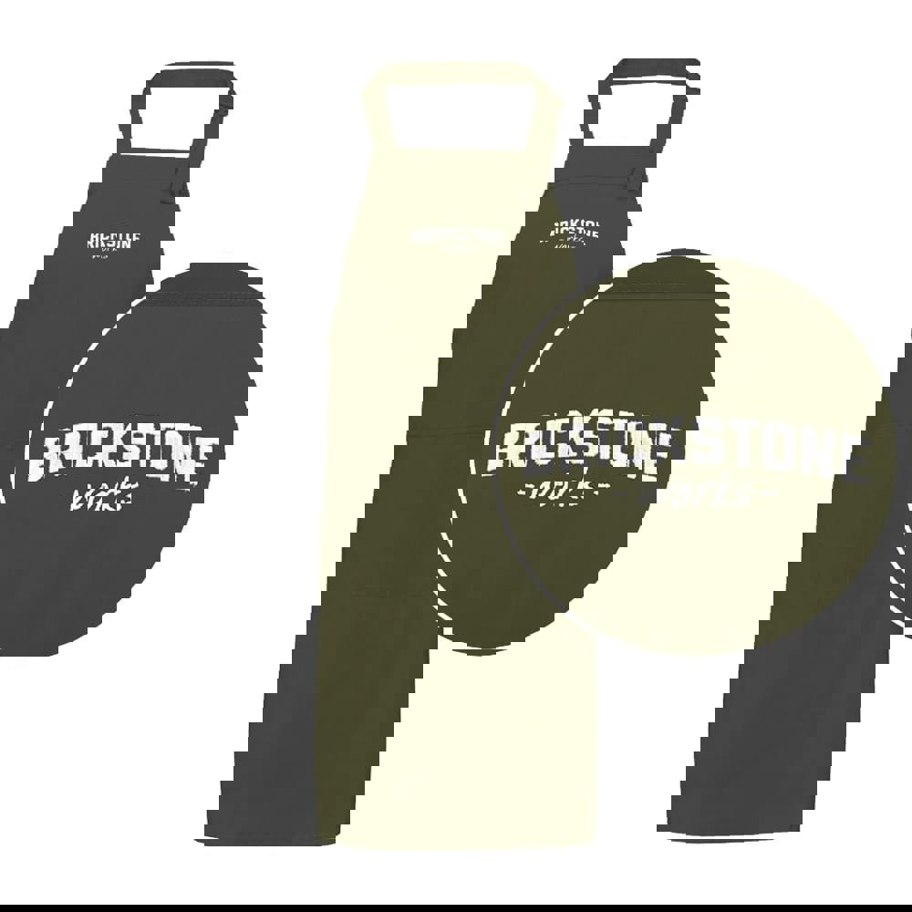 Latzschürze 75x85 cm - Olivgrün (PMS 7764c) / Olivgrün