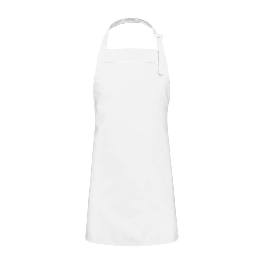 Kinderschürze 60x50 cm - Weiß (WHITE) / Weiß