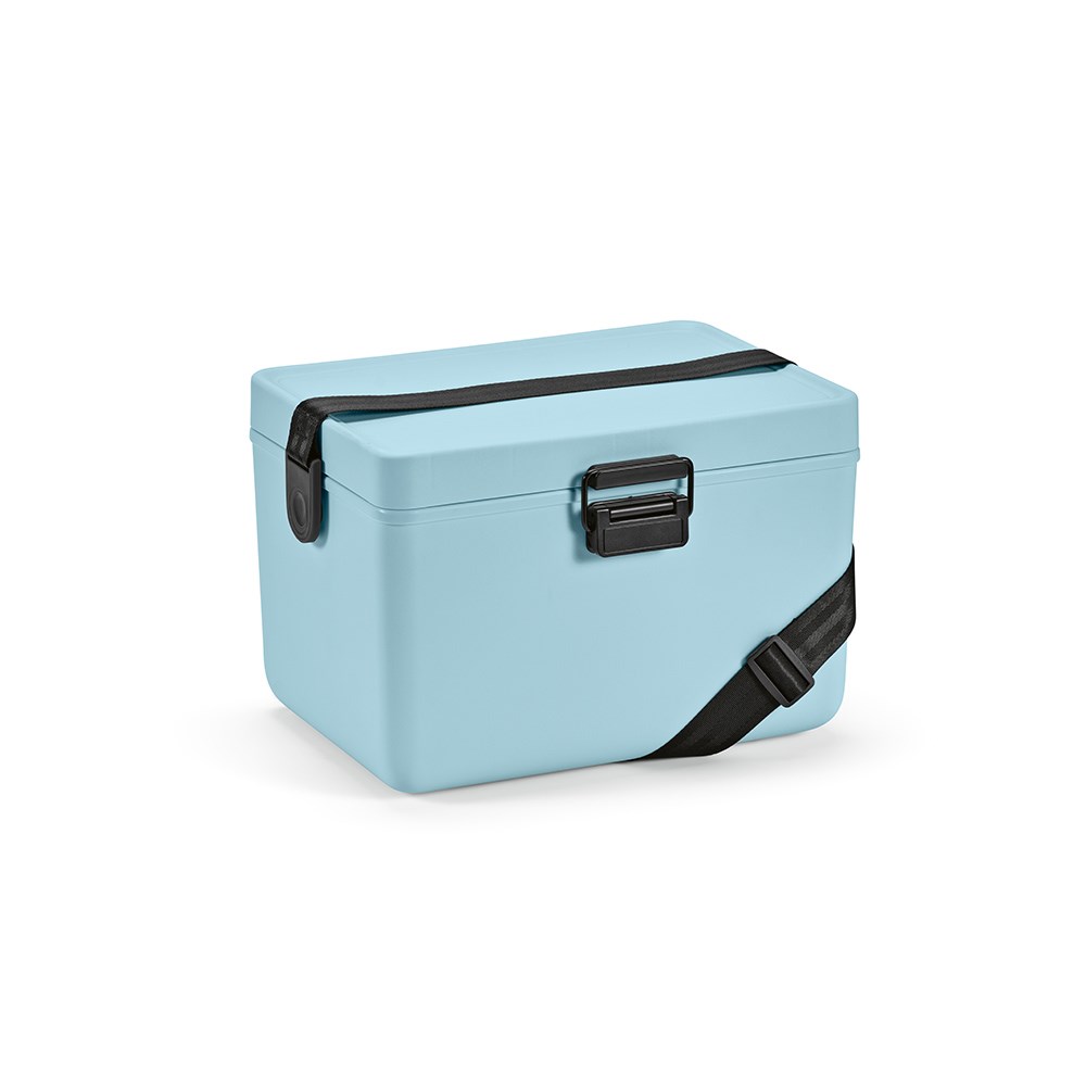 Bangkok 12L Kühlbox aus rPP. Pastellfarben - Pastelblau