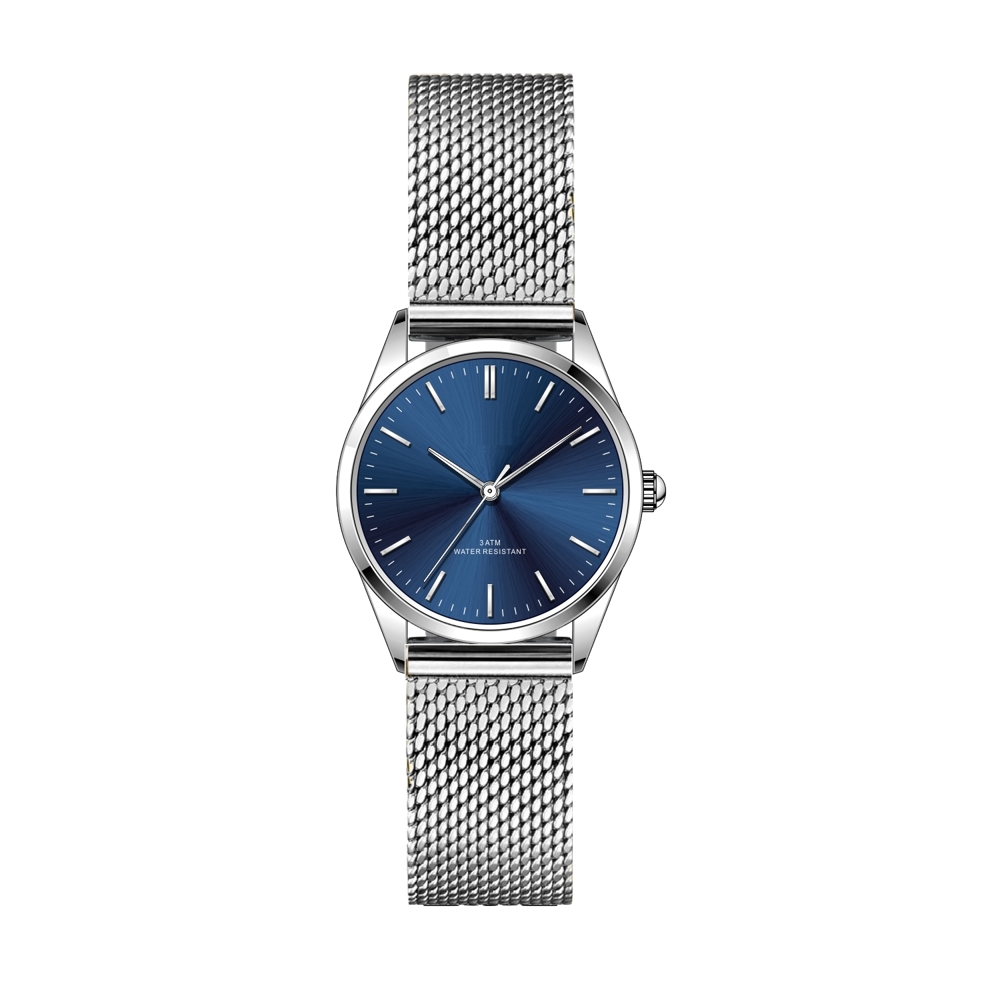 Armbanduhr Sofia ladies - Silber Blau