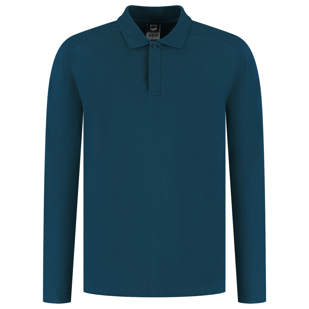 Poloshirt Langarm Redefined - teal