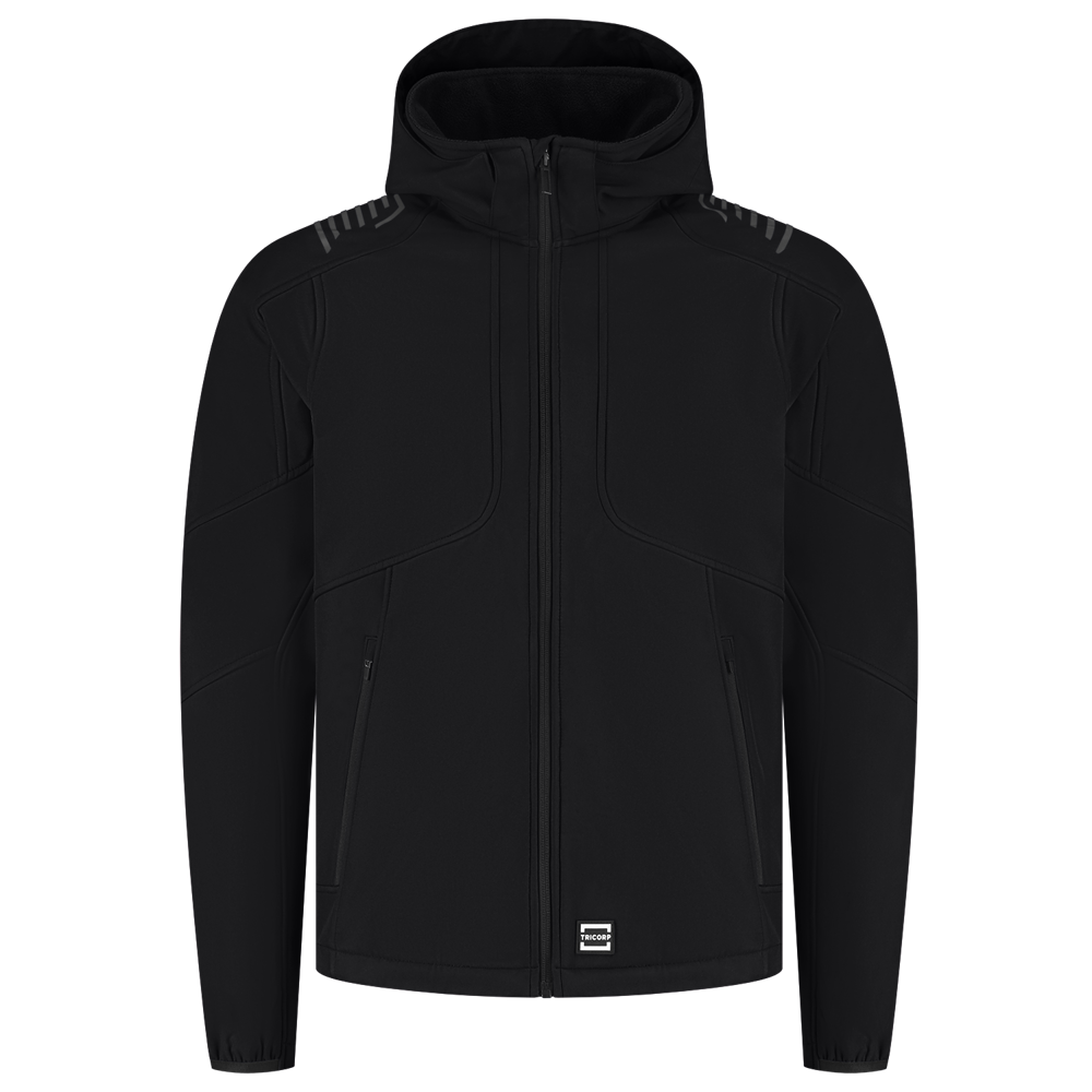 Softshelljacke Kapuze Exzellent Redefined - Black