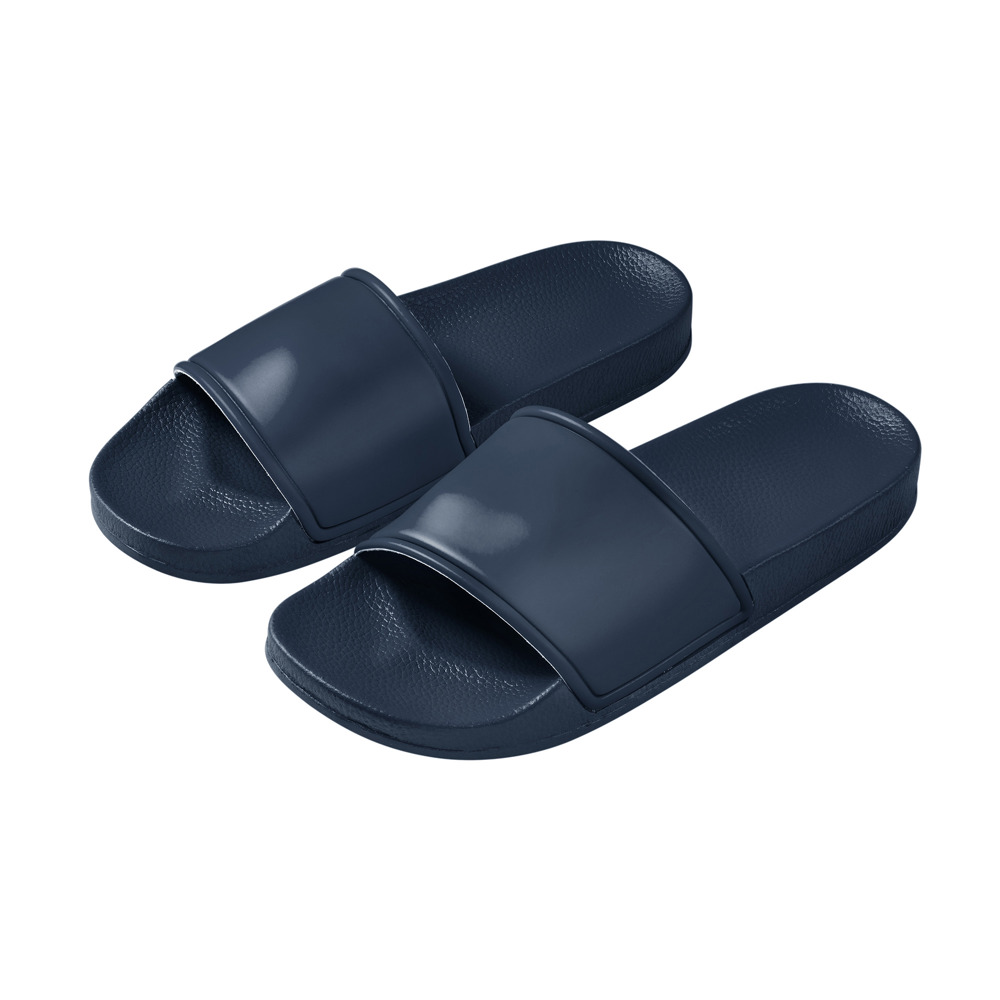 Badelatschen Unveredelt Classic Navy Blau