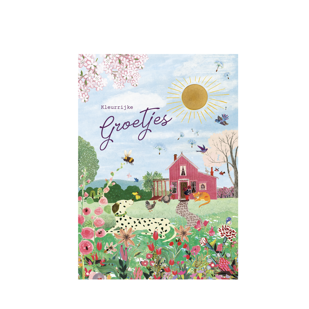 Blossombs Blumenbombe - Blister Karte