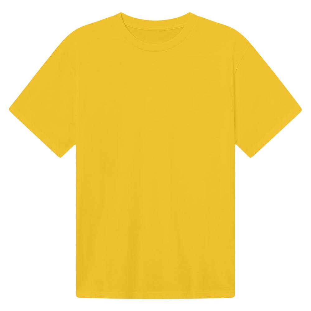 Brickstone Unisex T-shirt - 100% Bio Baumwolle - 180gsm - gelb