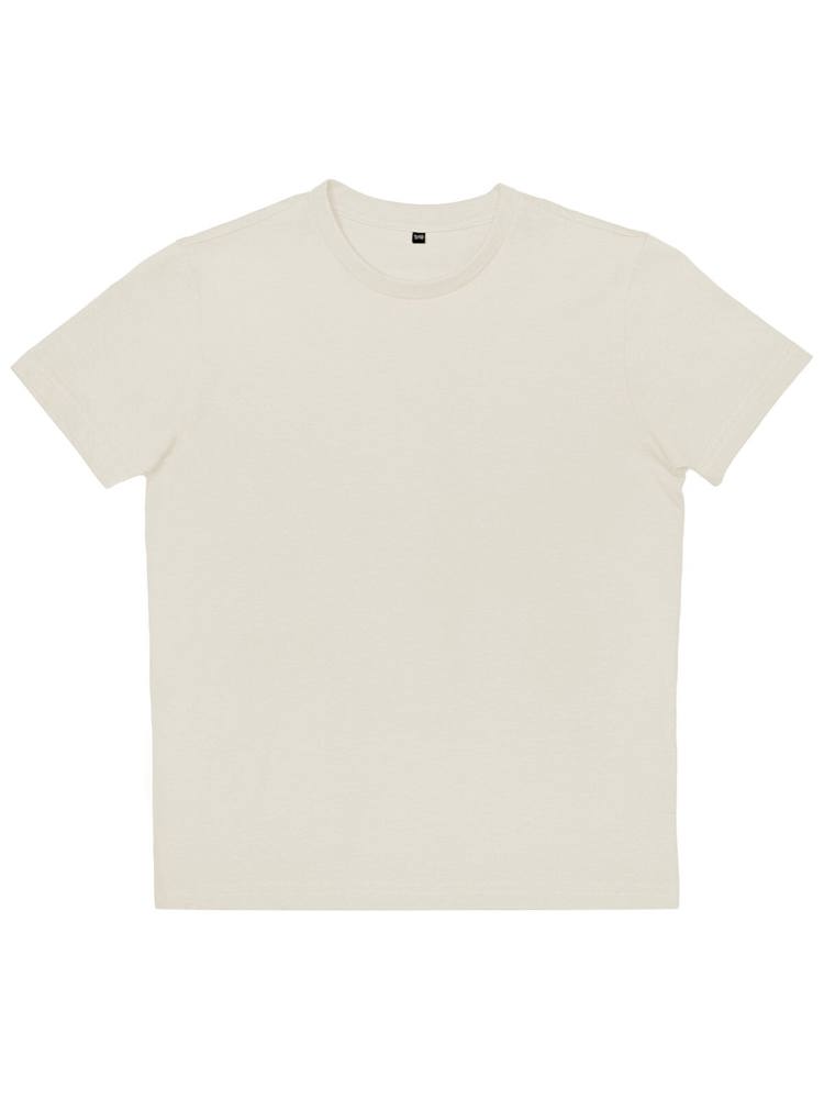 BS Moon Kinder-T-Shirt, 150 g/m2, 100 % Bio-Baumwolle - Helles Weiß