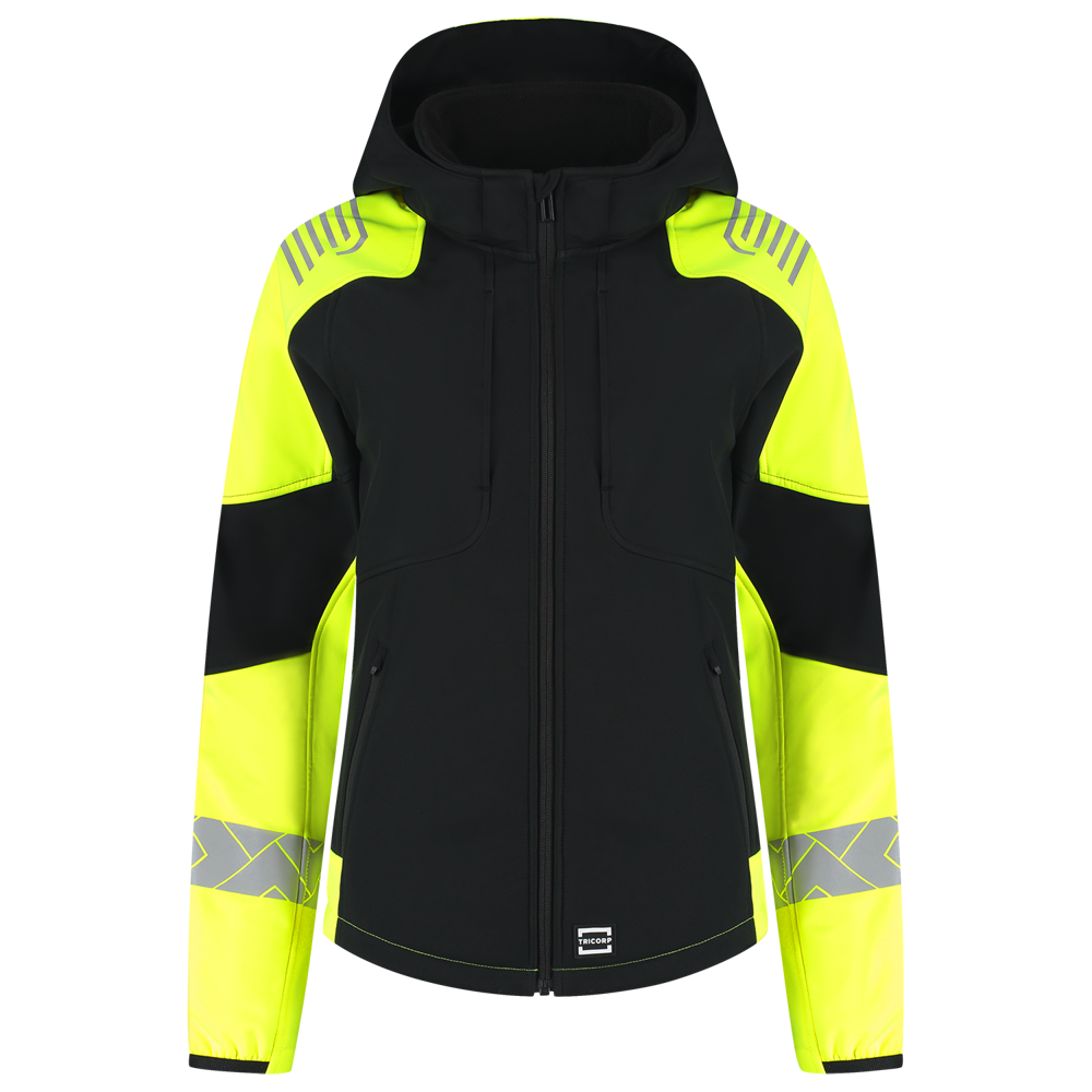 Softshelljacke Kapuze Reflective Redefined Damen