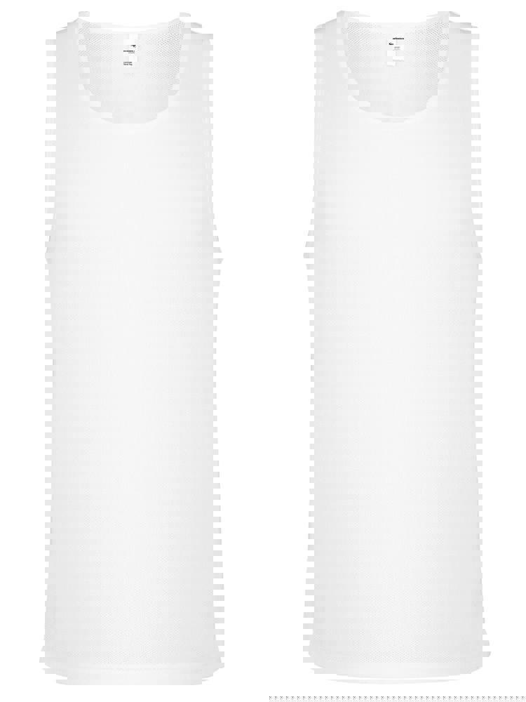 SP Step Tanktop, 140 g/m2, 100 % Polyester - Weiß (WHITE)