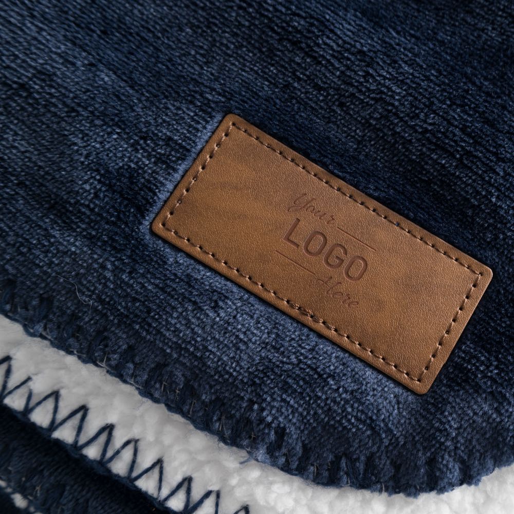 Fleecedecke mit Sherpa-Rückseite 150x120 cm, 500 gr/m²