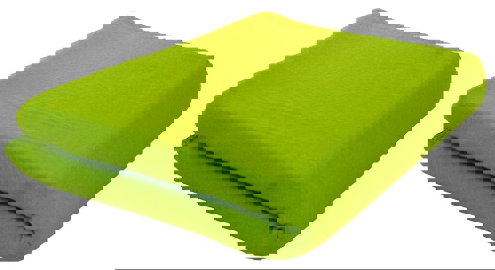 Fleecedecke 150x120 cm, 250 g/m² - Grün (PMS 7488c) / Grun