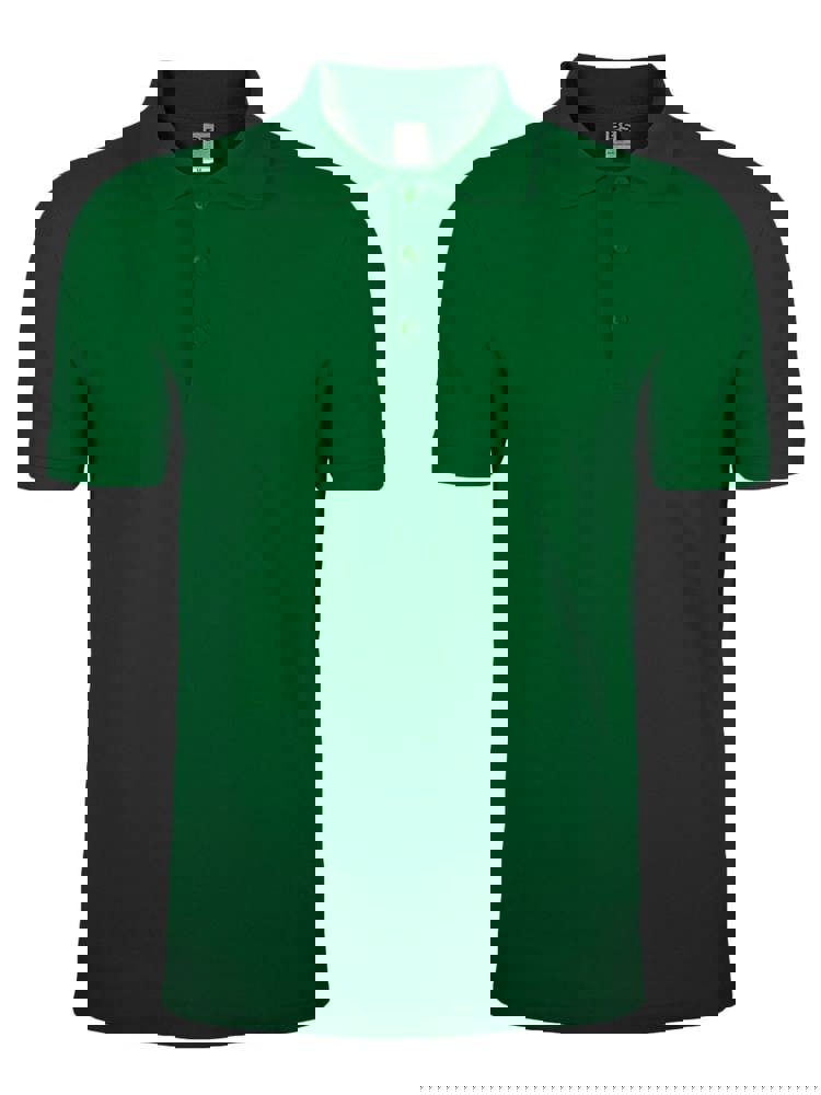 BS Evolution Polo, 180 g/m2, 100 % Baumwolle - Flaschengrün (PMS 2411C)