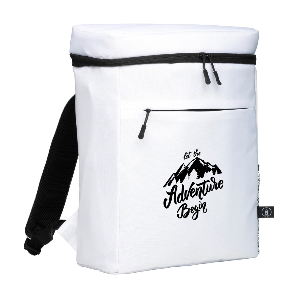 Arctica Cooler GRS Recycled Backpack Kühltasche - Weiß