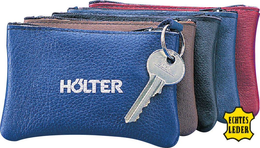 Leder-Schlüsseletui LIBOA - Farblich sortiert