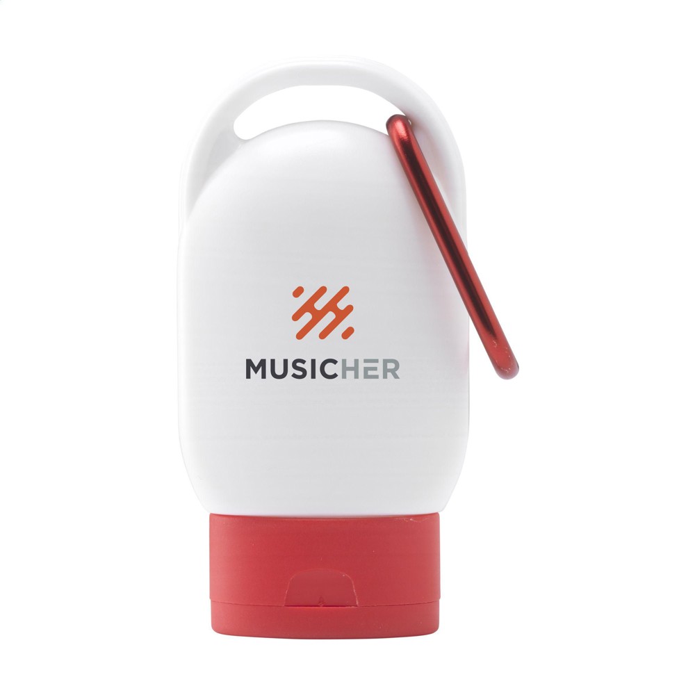 Clip-On Sunscreen Faktor 30 - rot (± PMS 186C)