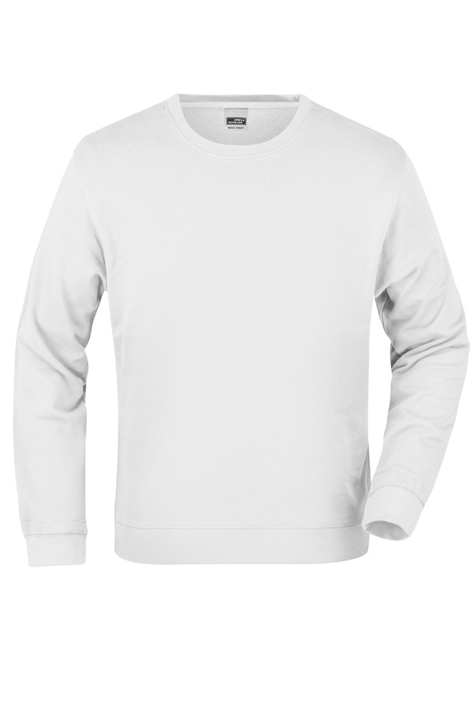 Basic Sweat - White (ca. Pantone white)