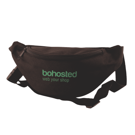 Gürteltasche aus Polyester - schwarz