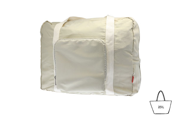 Faltbare Reisetasche 'Tenerife', Polycotton beige