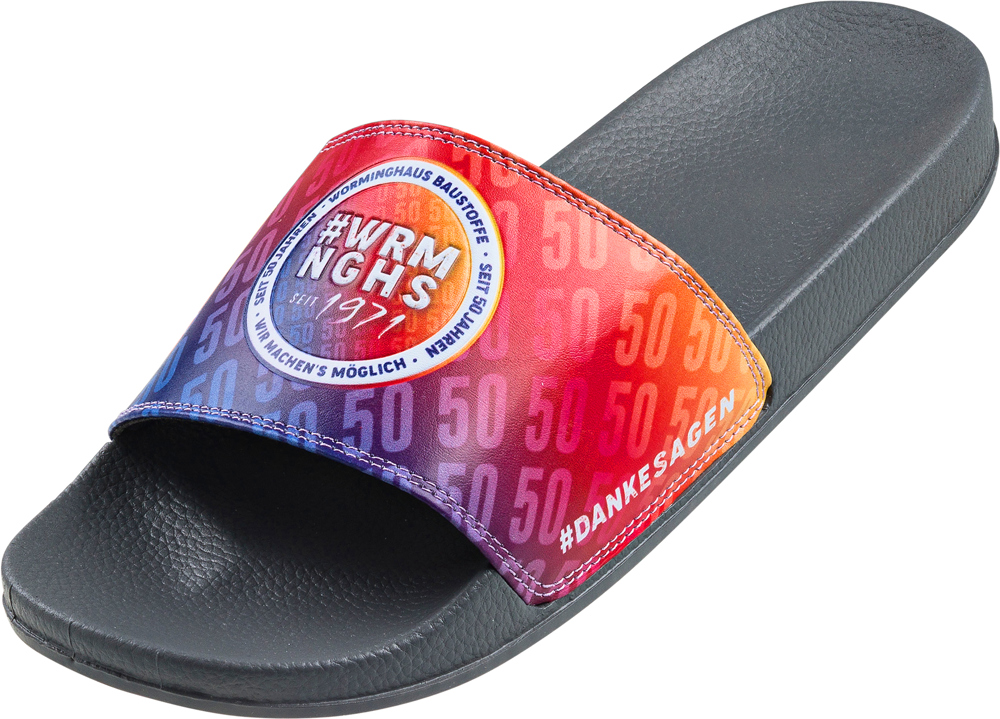 Badelatschen - Stitched PU