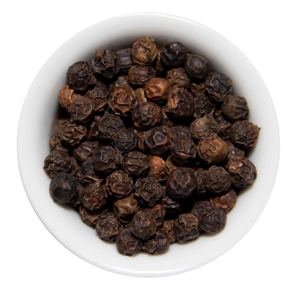 26 g Tellicherry Pfeffer ganz im Glas