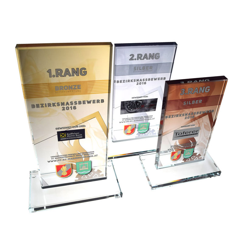 Glas Award Champion 3er Set