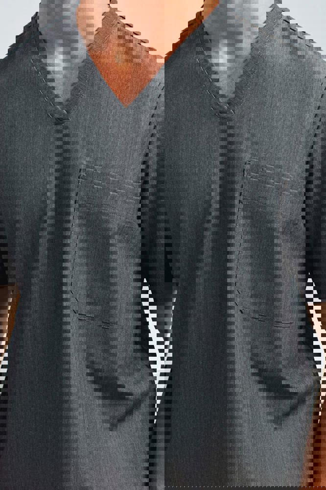 NN200 - Stretch-Tunika für Herren mit kurzen Ärmeln