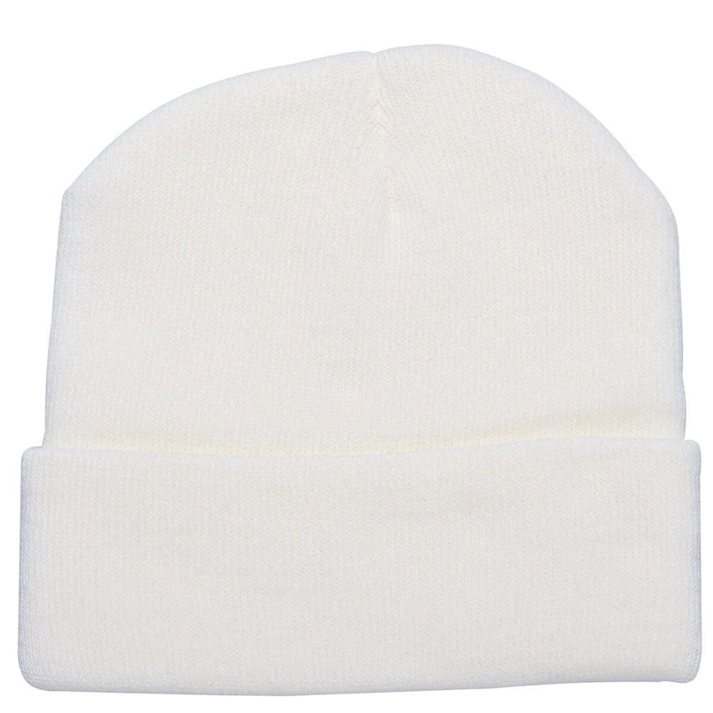 Strickmütze - Helles Weiß (Off-white) / Helles Weiß