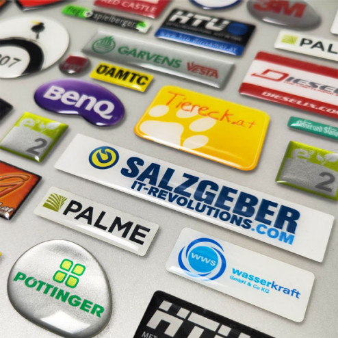 Visdome Premium 3D Aufkleber