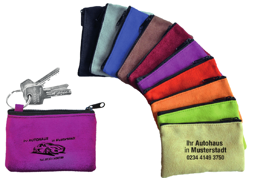Schlüsseltasche Mikrofaser ISCHIA