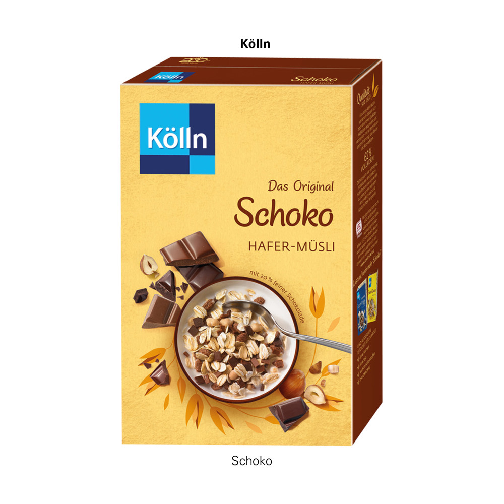 Müslibecher, Kölln Original Schoko Hafer-Müsli