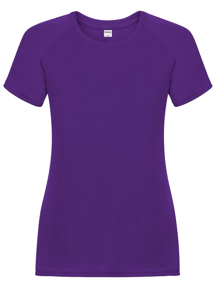 SP Run Damen-Sportshirt, 140 g/m2, 100 % Polyester - Lila