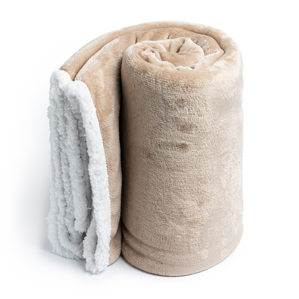 DECKE GLORY S/EINHEITSGRÖSSE BEIGE