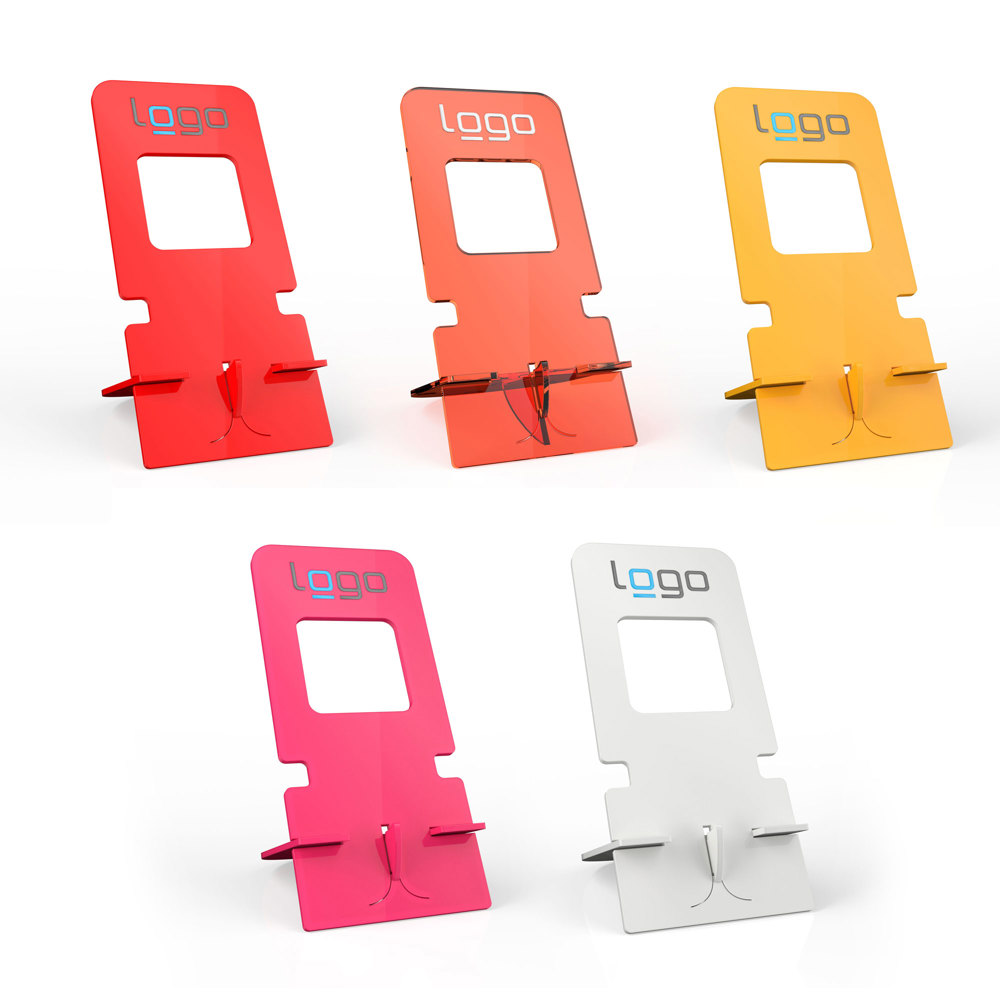 2 in 1 Handyständer flipster® - Acryldunkelblau