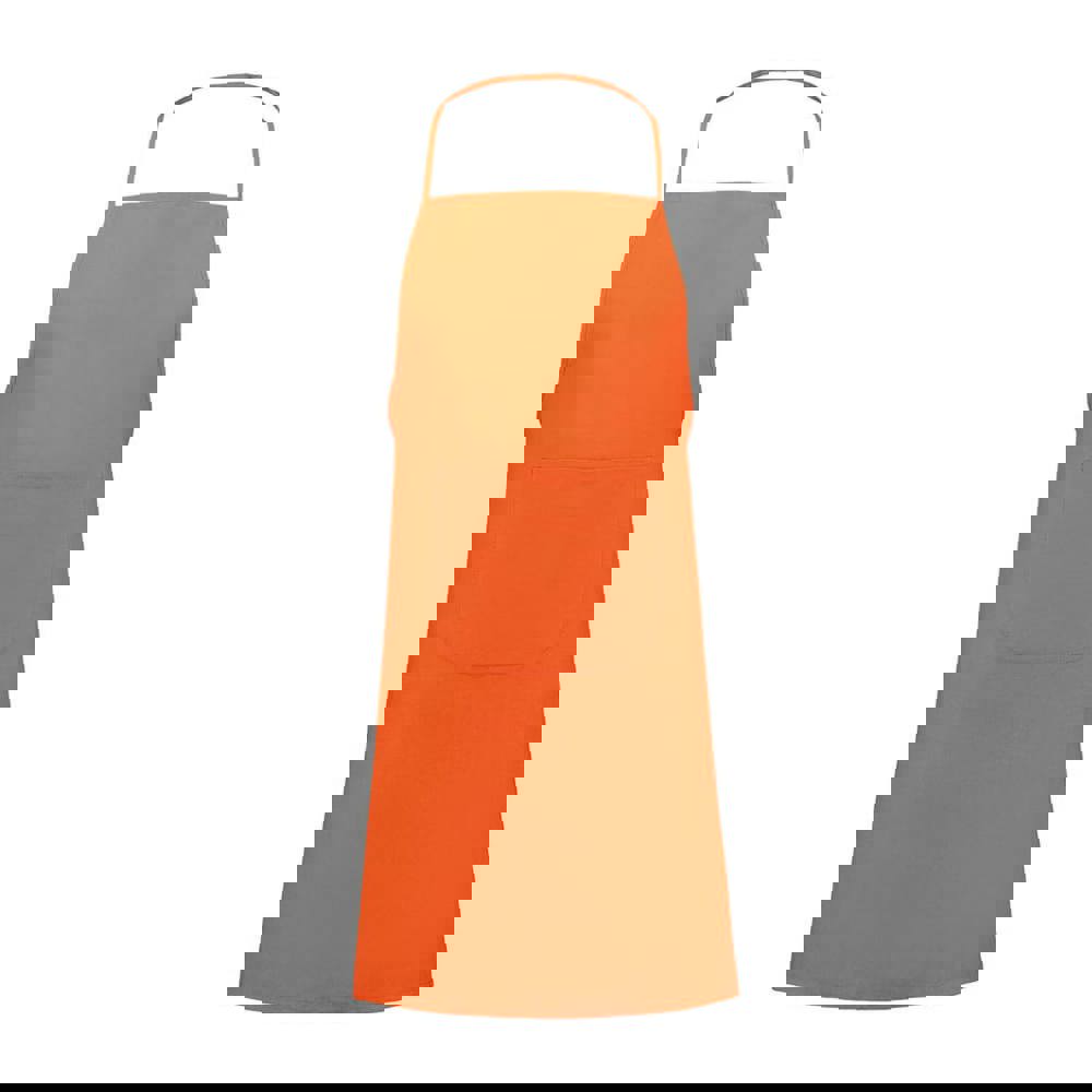 Promo Latzschürze 79x60 cm - Orange (PMS 165c) / Orange