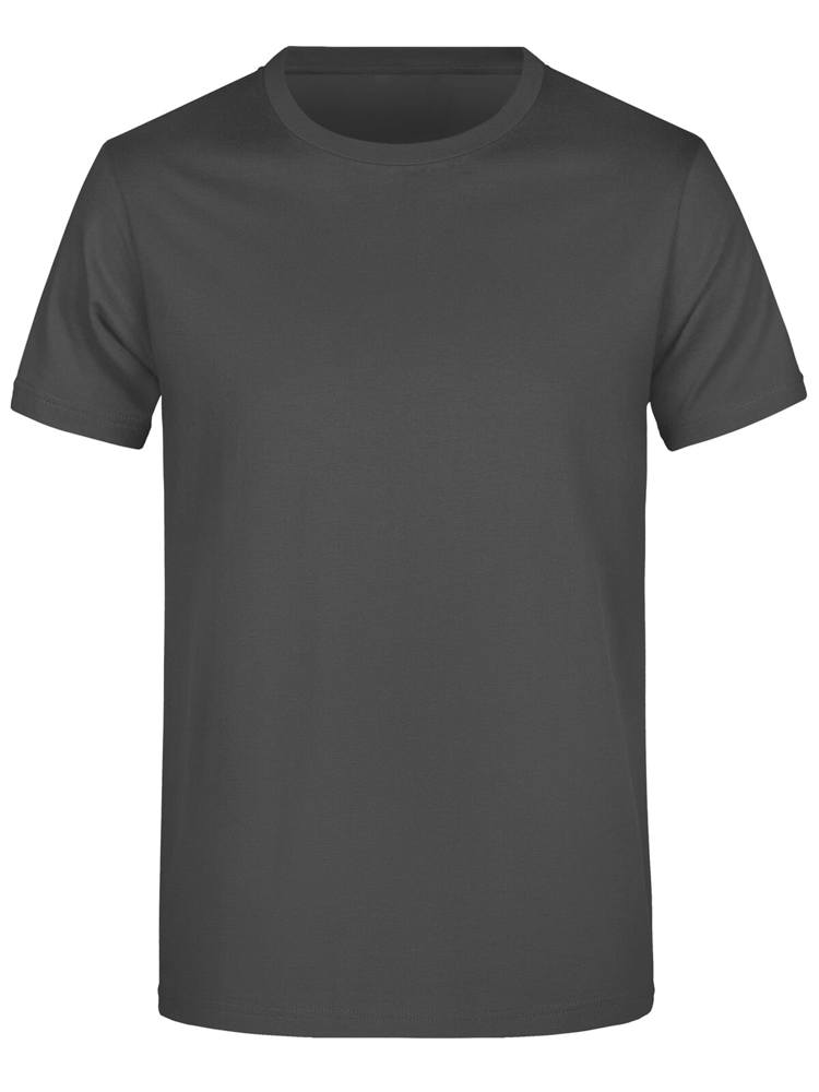 BS Paradise T-Shirt, 180 g/m2, 100 % Baumwolle - Dunkelgrau