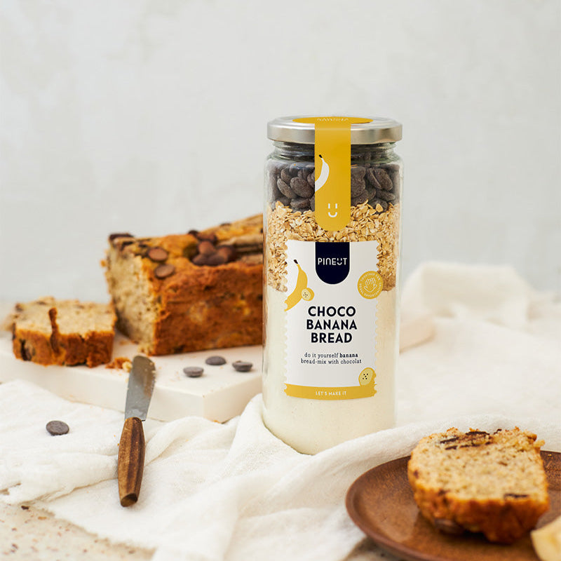 Kuchen | Glas | Schokoladen-Bananenbrot