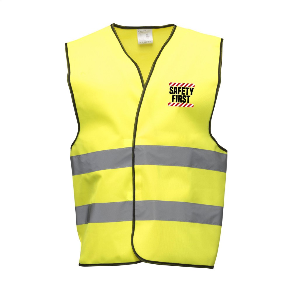 SafetyFirst Sicherheitsweste - neongelb (± PMS 387C)