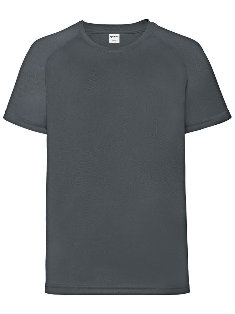 SP Run Kinder-Sportshirt, 140 g/m2, 100 % Polyester - Anthracite