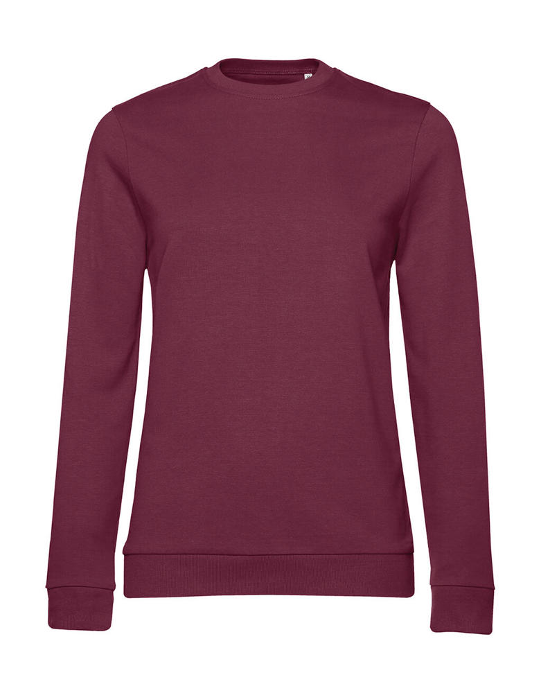 #Set In /women French Terry - Wine