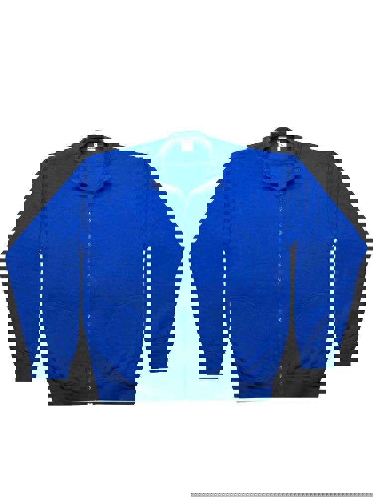 BS Explorer Pullover mit durchgehendem Reißverschluss, 280 gr/m² - Royalblau (PMS 2145C)