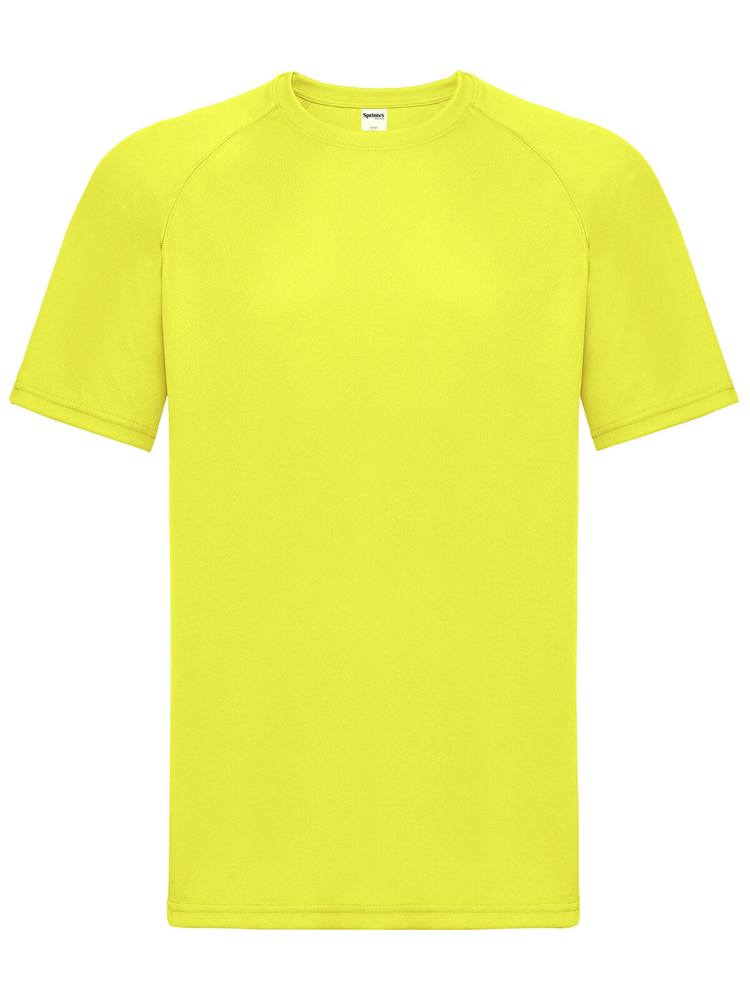 SP Run Sportshirt, 140 g/m2, 100 % Polyester - neongelb