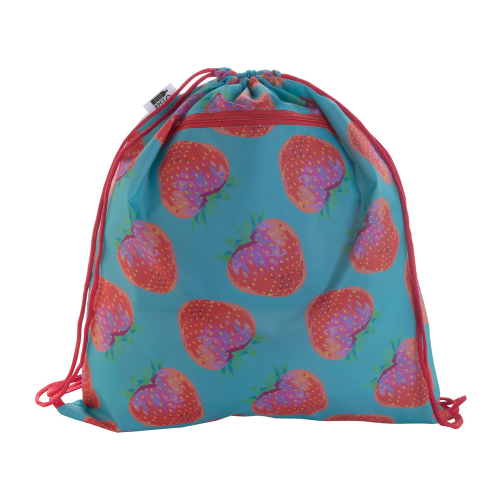 CreaDraw RFID RPET - Turnbeutel - rot