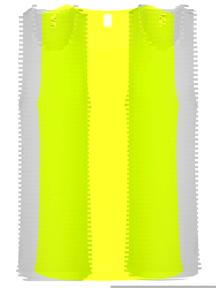 SP Step Tanktop, 140 g/m2, 100 % Polyester - Neongelb (PMS 809C)