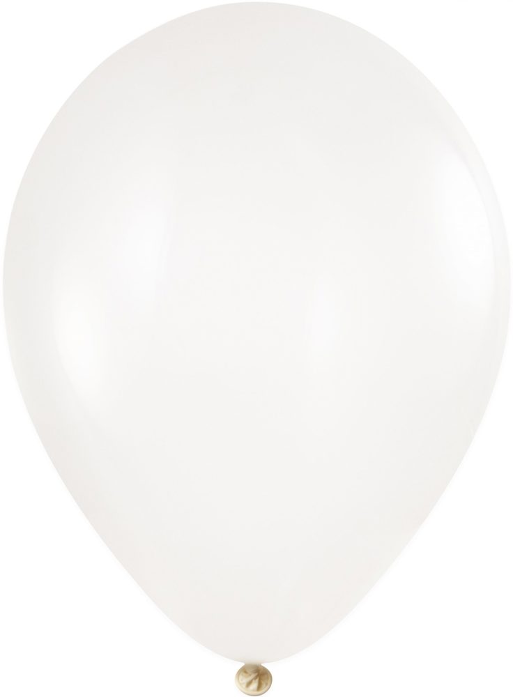 Ballons ohne Druck 85/95 cm - Ø 33 cm - 11 inch - Transparent (3300) Kristal