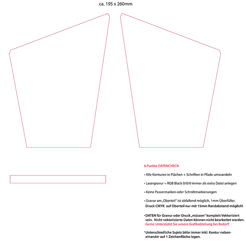 Holz Glas Trophäe Natur