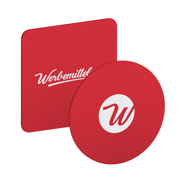 Bierdeckel beidseitig bedruckt