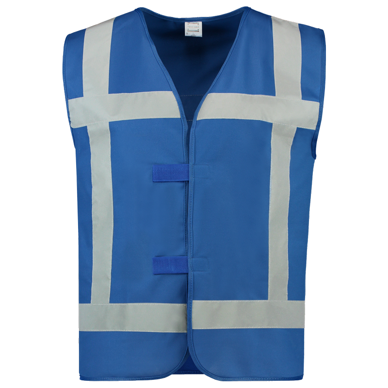 TRICORP Warnweste Reflexstreifen - Fluor Royalblue