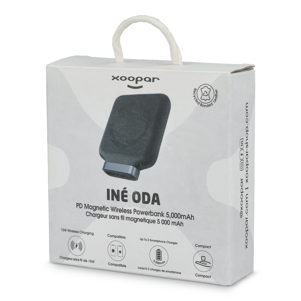 4026 - Xoopar Ine Oda Drahtlose Powerbank Kompatibel mit MagSafe 5000 mAh