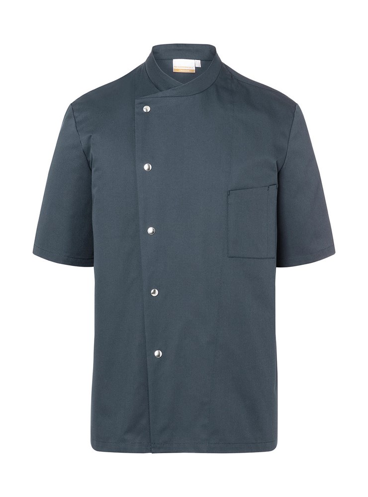Chef Jacket Gustav Short Sleeve - Anthracite