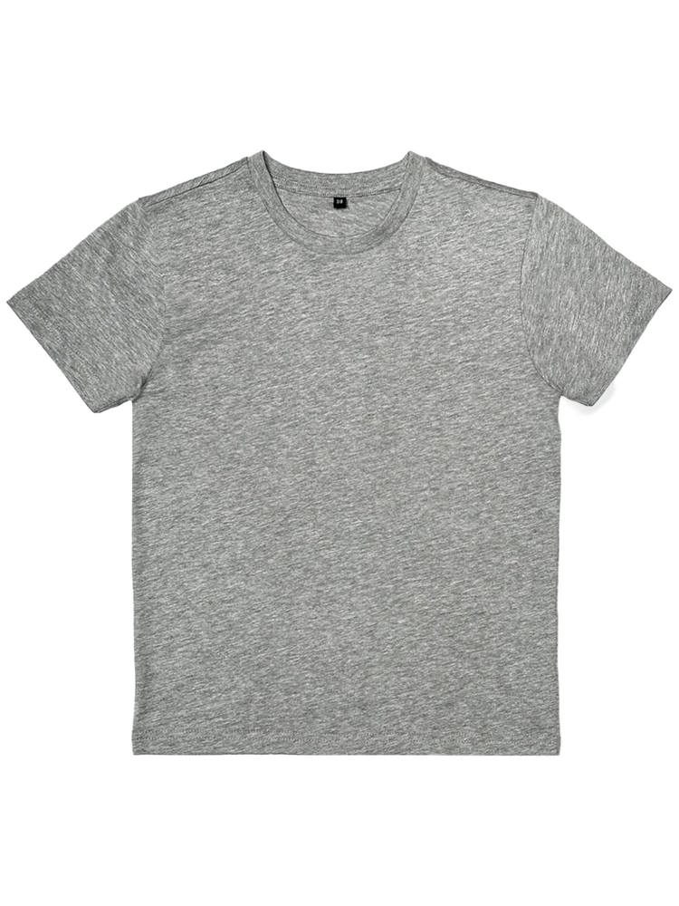 BS Moon Kinder-T-Shirt, 150 g/m2, 100 % Bio-Baumwolle - Grau-meliert